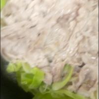 '23．9/23
今夜はフライパン蒸ししゃぶ😋